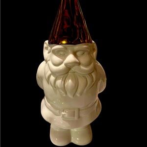 Target 11” tall White Gnome with Gold Hat